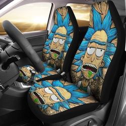 Grumpy Rick Oil Paint Car Seat Covers
