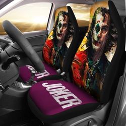 Graphic Art Joker 2024 Car Seat Covers Fan Gift