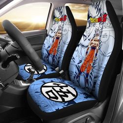 Goku Ultra Dragon Ball Z Car Seat Covers Manga Mixed Anime Super Strong