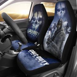 Ghost Call Of Duty Car Seat Covers