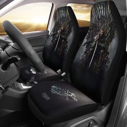 Game Of Thrones Stark On Throne Car Seat Covers For Fan