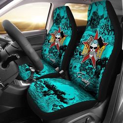 Blue Franky One Piece Car Seat Covers