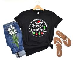 Family Christmas Gift 2023 Making Memories Together Red Shirt, Funny christmas  Tshirt, christmas family vacation squad