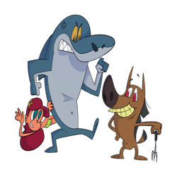 zig and sharkoziggo and sharko cartoonGift for kids