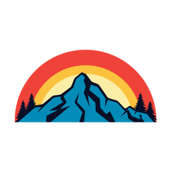 mountain sunrise caps