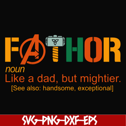 father thor svg, png, dxf, eps, digital file FTD20