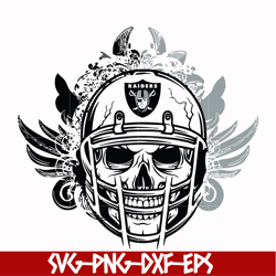 Las Vegas Raiders skull svg, Raiders skull svg, Nfl svg, png, dxf, eps digital file NFL18102025L