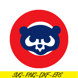The Cubs Red Logo SVG PNG DXF EPS AI, Major League Baseball SVG, MLB Lovers SVG MLB30112367