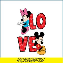 Mickey Mouse Love PNG