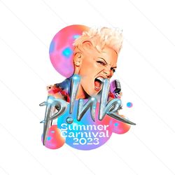 Music Festival Pink Summer Carnival PNG Sublimation Download