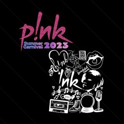 Pink Summer Carnival 2023 Tour Svg Pink Song Tracklist SVG Files