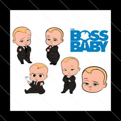 boss baby bundle svg png, cartoon svg, boss baby svg, gift for boy