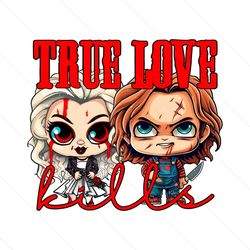 True Love Chucky and Tiffany Valentine PNG