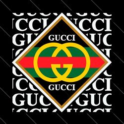 Logo Brand Gucci Svg, Custom Logo Svg, Logo Customized, Gucci Logo Svg