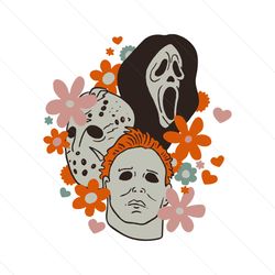 Vintage Scream Movie Halloween SVG Graphic Design File