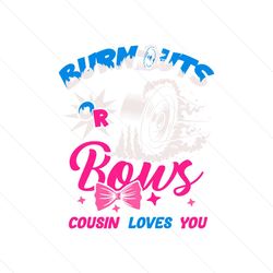cousin loves you svg gender reveal baby party svg cricut file