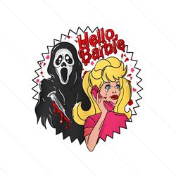 Ghost Mask Doll Hello Barbie PNG Download File