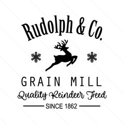 Reindeer Fees Sign Svg, Rudolph And Co Christmas Svg