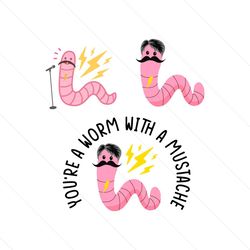 Worm With A Mustache James Tom Ariana Reality PNG File
