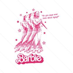 Roller Derby Death Barbie SVG Think Abour Dying SVG Cricut File