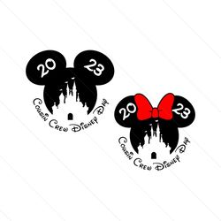 Disney Cousin Crew 2023 SVG Mickey Minnie Kingdom File