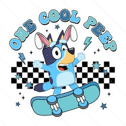 Bluey Easter One Cool Peep SVG File Cut