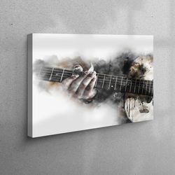 Canvas, Large Canvas, Canvas Art, Music Room Wall Decor, Music Lover Gift Artwork, Music Instruments 3D Canvas, Abstract