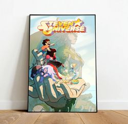 Steven Universe Canvas, Canvas Wall Art, Rolled Canvas Print, Canvas Wall Print, TV Show Canvas