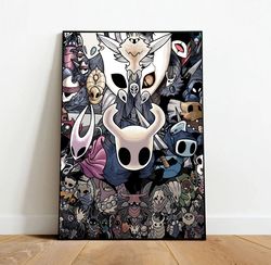 Hollow Knight Poster, Canvas Wall Art, Rolled Canvas Print, Canvas Wall Print, Game Poster-2