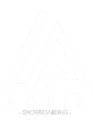 Addix Snowboarding White Logo Snowboard T Shirt.png