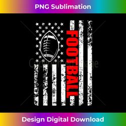 American Flag football Patriotic football - Timeless PNG Sublimation Download