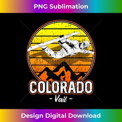 Vail Colorado Snowboarding - Special Edition Sublimation PNG File