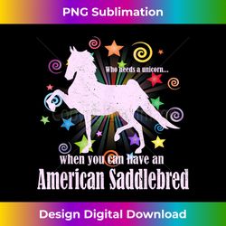 Unicorn Myths And Legends American Saddlebred Horse - Instant PNG Sublimation Download