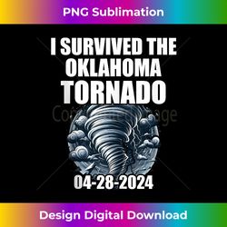 I Survived The Oklahoma Tornado Hurricane 04 2024 OFFICIAL Tank Top - Professional Sublimation Digital Download