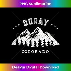 ouray colorado mountain graphic - high-resolution png sublimation file