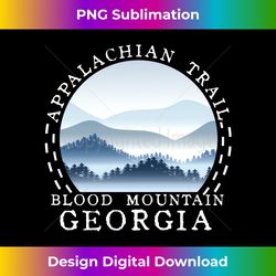 Appalachian Trail Hikers Hiking at Blood Mountain Georgia Long Sleeve - Elegant Sublimation PNG Download