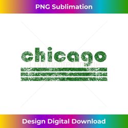 Chicago Retro St. Patrick's Patty's Paddy's Day - Signature Sublimation PNG File