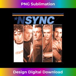 NSYNC Official 'NSYNC Debut Album Cover Long Sleeve - Premium Sublimation Digital Download