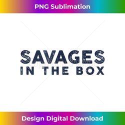 savages in the box baseball tank top 2 - exclusive png sublimation download