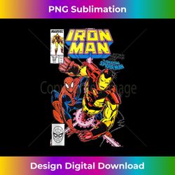Marvel Comics Retro Classic Iron Man & Spider-Man Cover Tank Top 1 - Exclusive Sublimation Digital File