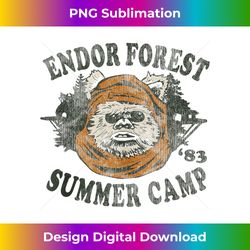 Star Wars Endor Summer Camp '83 Head Shot Portrait Tank Top 2 - PNG Sublimation Digital Download
