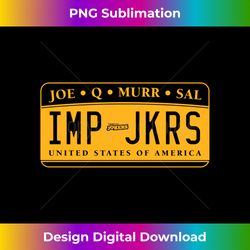 Impractical Jokers License Plate Long Sleeve 1 - High-Quality PNG Sublimation Download