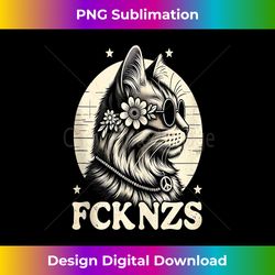 FCK NZS, cute cat Tank Top - Exclusive Sublimation Digital File