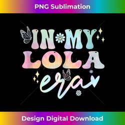 In My Lola Era Groovy Tie Dye Tank Top 1 - Digital Sublimation Download File