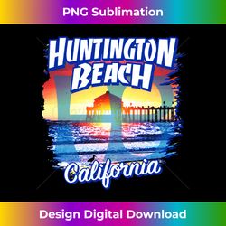 Huntington Beach California - Surf City CA sunset beach pier 1