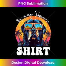 This Is My Tropical Dog Costume Party Hawaii 1 - PNG Transparent Sublimation File