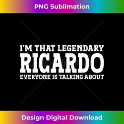 Ricardo Personal Name Funny Ricardo 1 - High-Resolution PNG Sublimation File