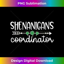 s Shenanigans Coordinator St Patrick's Day For Teacher 1 - Unique Sublimation PNG Download
