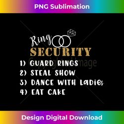 boy ring security ring bearer wedding duties list - special edition sublimation png file