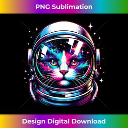 cat in space astronaut outer galaxy kitten s cat space - elegant sublimation png download